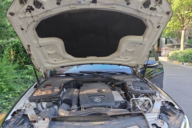 Used Mercedes-Benz E-Class 2016 E 300 L Sporty and Stylish Model Engine Bay