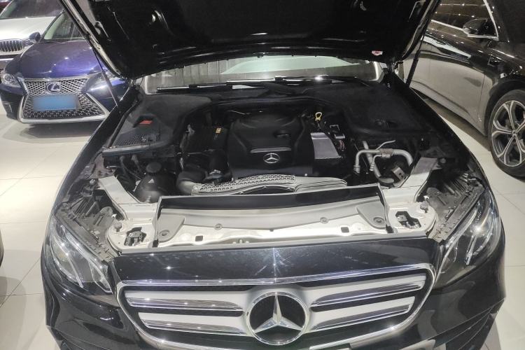 Used Mercedes-Benz E-Class 2016 E 300 L Sporty and Stylish Model Engine Bay
