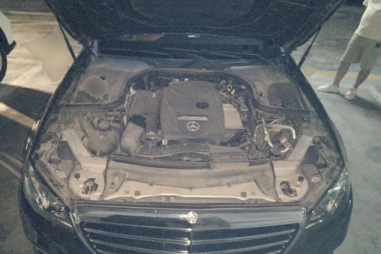 Used Mercedes-Benz E-Class 2016 E 300 L Luxury Model Engine Bay