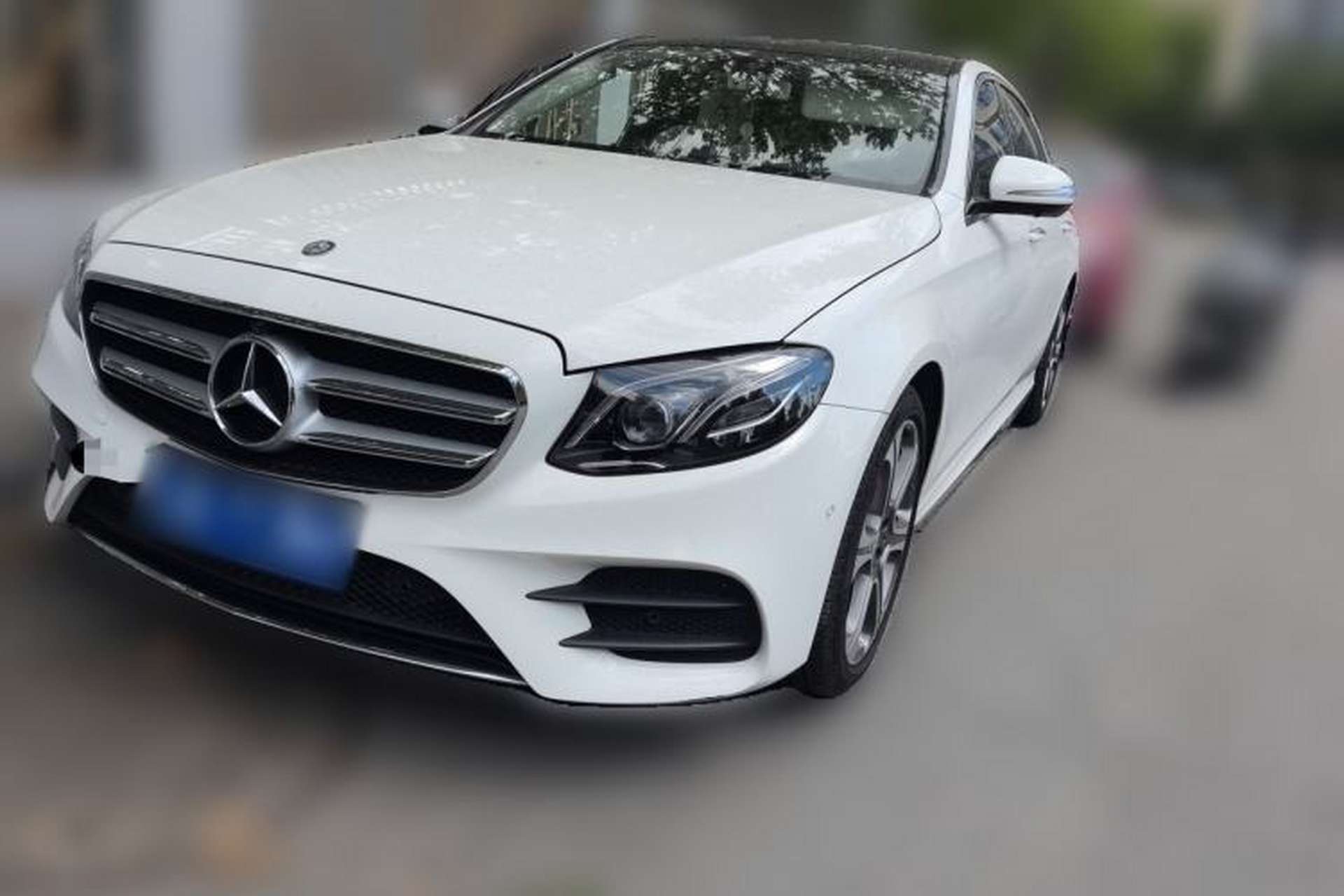 Used Mercedes-Benz E-Class 2016 E 300 L Sporty and Stylish Model Front Left 45 Deg