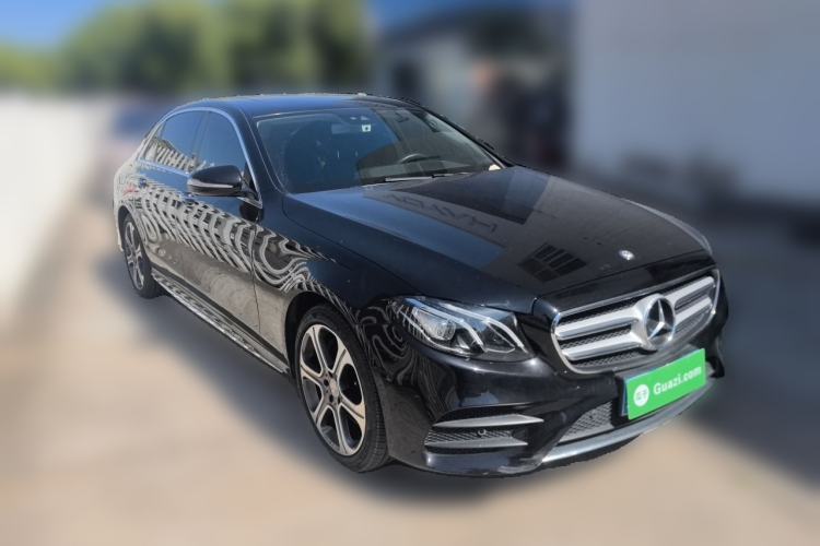 Used Mercedes-Benz E-Class 2016 E 300 L Sporty and Stylish Model Front Right 45 Deg