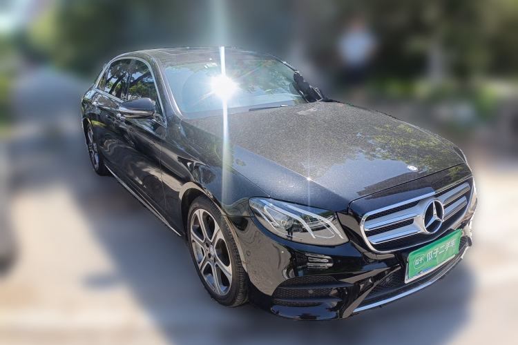 Used Mercedes-Benz E-Class 2016 E 300 L Sporty and Stylish Model Front Right 45 Deg