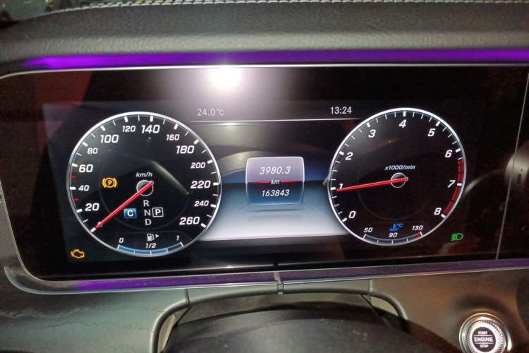 Used Mercedes-Benz E-Class 2016 E 300 L Sporty and Stylish Model Instrument Cluster