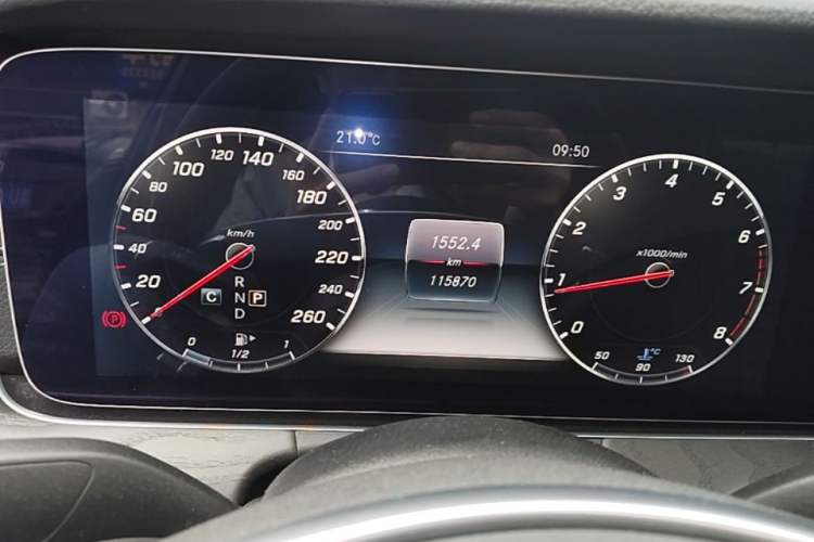Used Mercedes-Benz E-Class 2016 E 300 L Sporty and Stylish Model Instrument Cluster