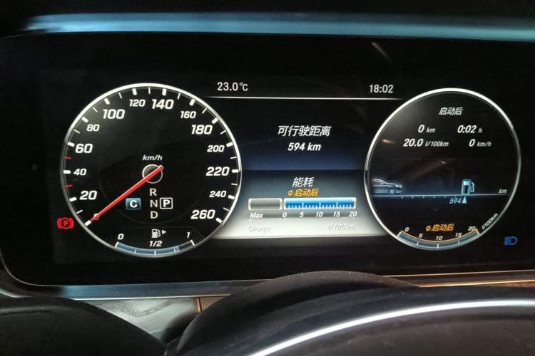 Used Mercedes-Benz E-Class 2016 E 200 L Sport Edition Instrument Cluster