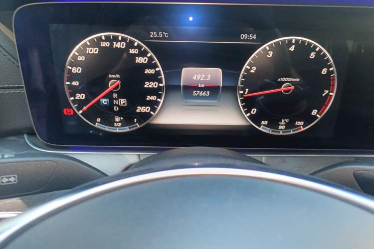 Used Mercedes-Benz E-Class 2016 E 300 L Sporty and Stylish Model Instrument Cluster