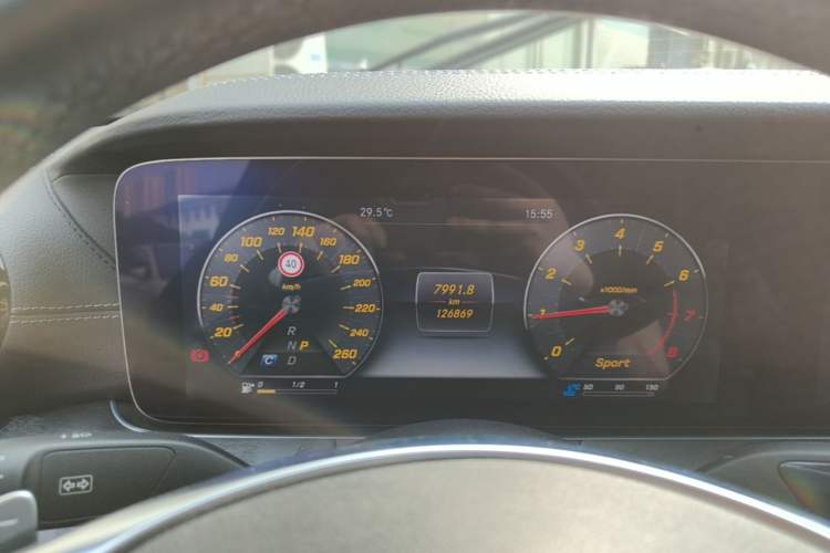 Used Mercedes-Benz E-Class 2016 E 300 L Sporty and Stylish Model Instrument Cluster