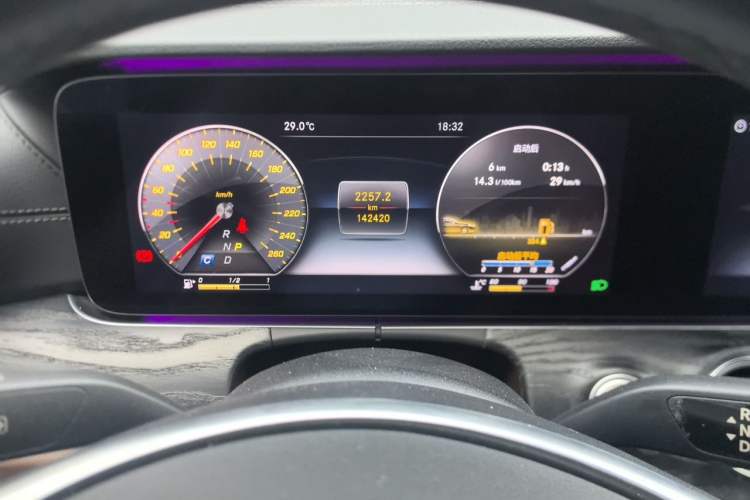Used Mercedes-Benz E-Class 2016 E 300 L Sporty and Stylish Model Instrument Cluster