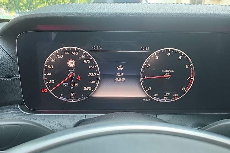 Used Mercedes-Benz E-Class 2016 E 300 L Sporty and Stylish Model Instrument Cluster