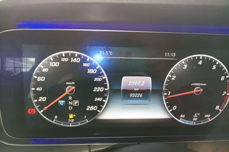 Used Mercedes-Benz E-Class 2016 E 300 L Sporty and Stylish Model Instrument Cluster