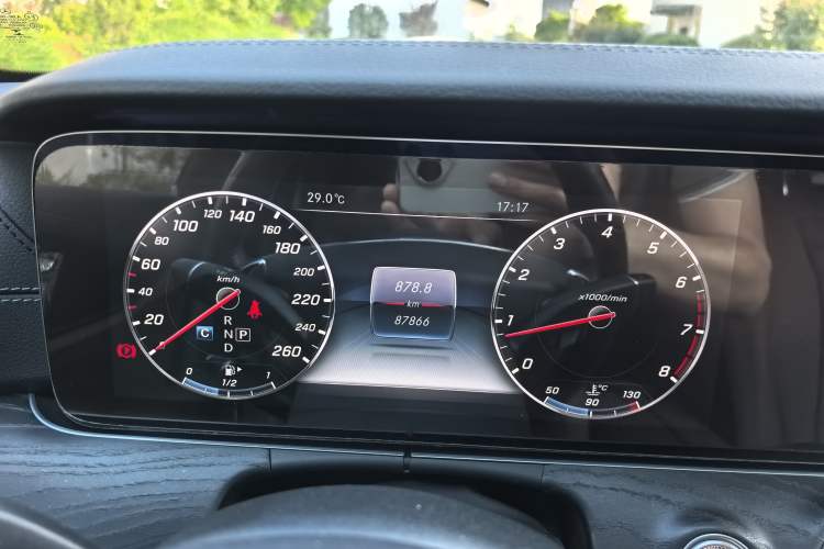 Used Mercedes-Benz E-Class 2016 E 300 L Sporty and Stylish Model Instrument Cluster