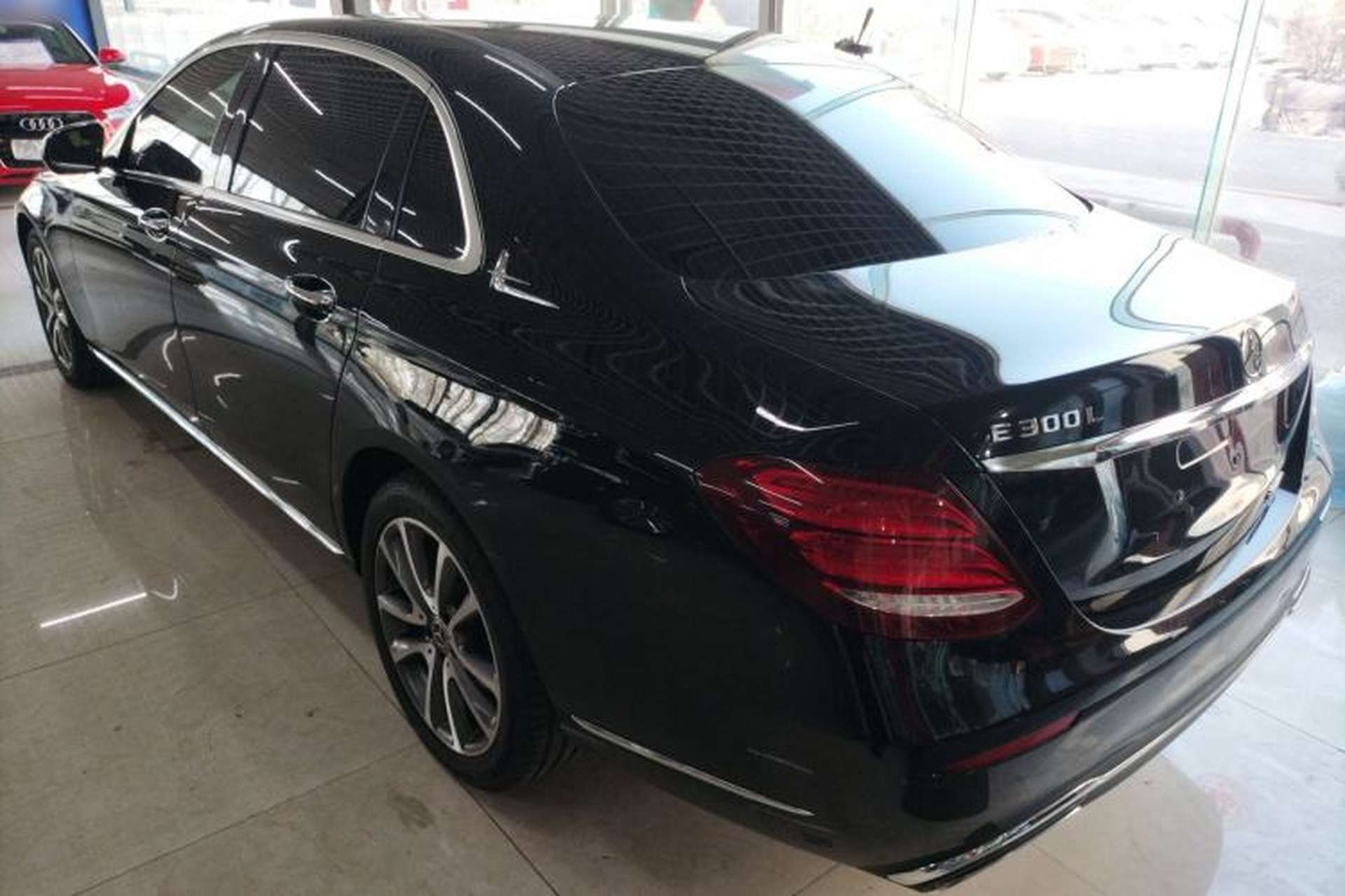 Used Mercedes-Benz E-Class 2016 E 300 L Stylish Model Rear Left 45 Deg