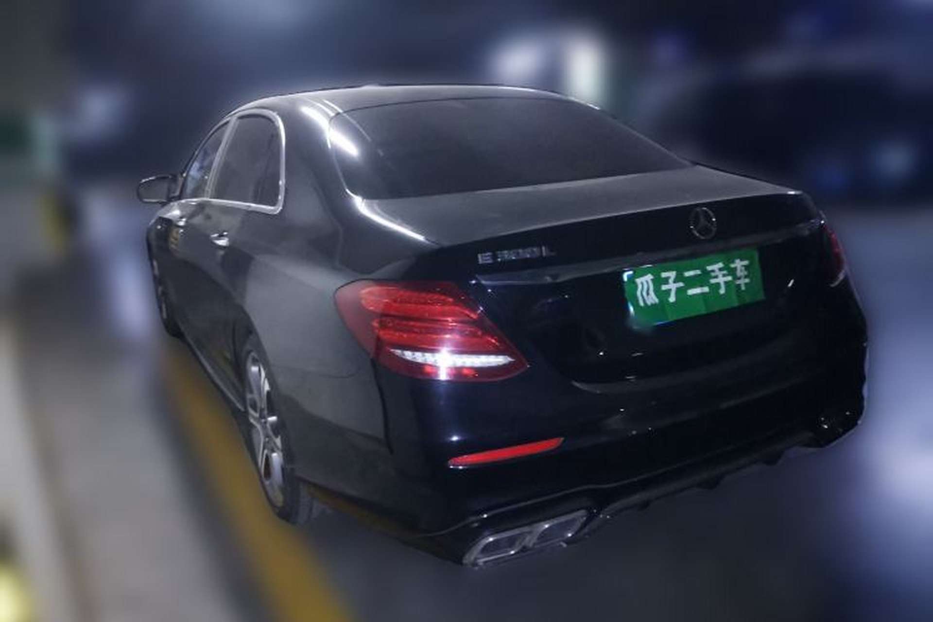Used Mercedes-Benz E-Class 2016 E 300 L Sporty and Stylish Model Rear Left 45 Deg