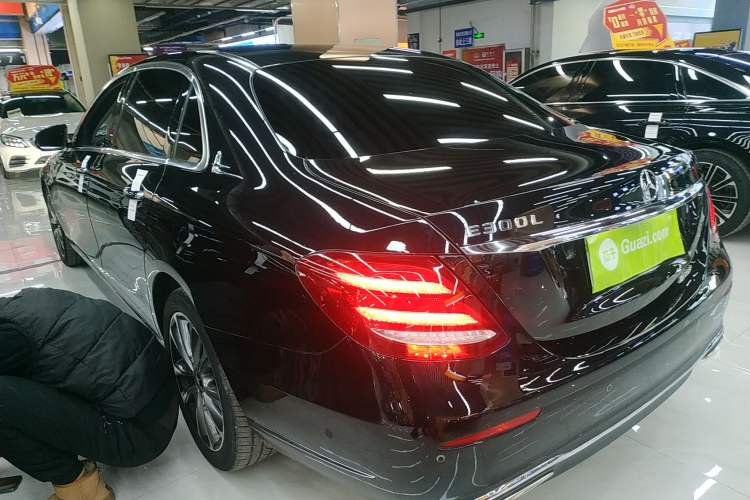 Used Mercedes-Benz E-Class 2016 E 300 L Stylish Model Rear Left 45 Deg