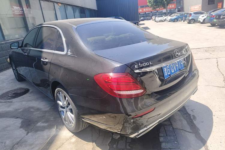 Used Mercedes-Benz E-Class 2016 E 300 L Stylish Model Rear Left 45 Deg
