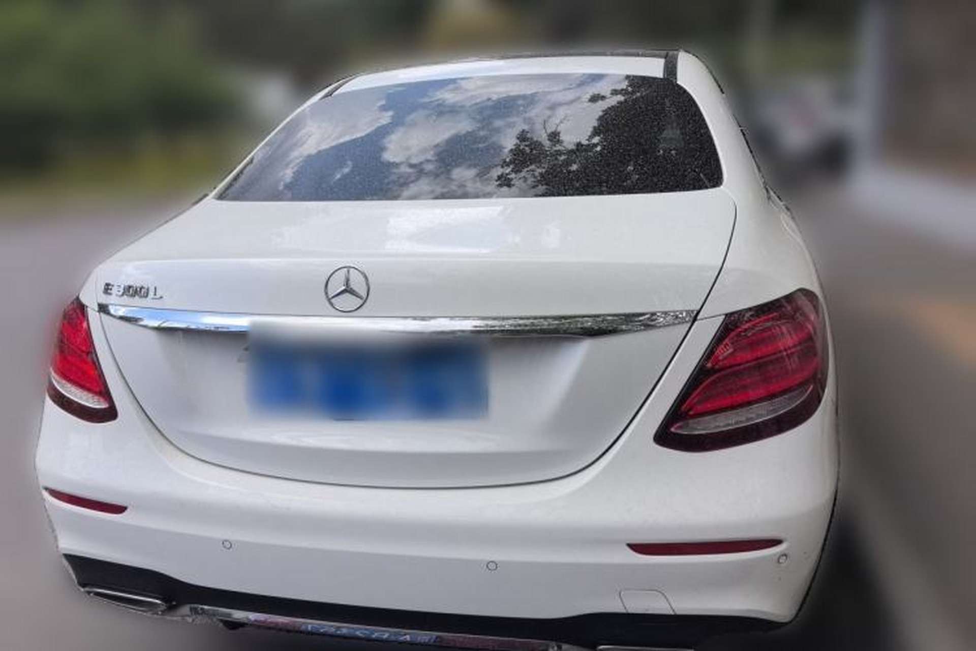 Used Mercedes-Benz E-Class 2016 E 300 L Sporty and Stylish Model Rear