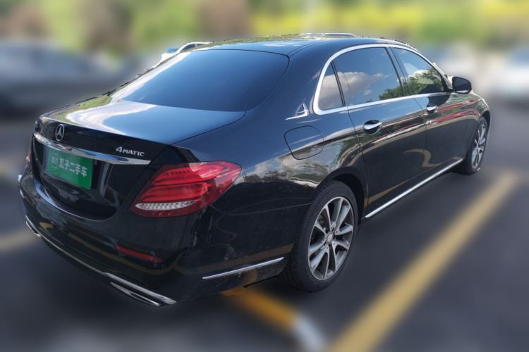 Used Mercedes-Benz E-Class 2016 E 300 L Stylish Model Rear Right 45 Deg