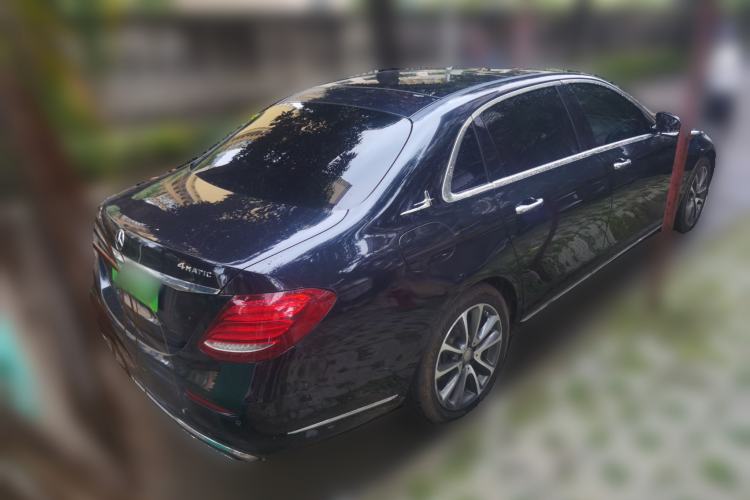 Used Mercedes-Benz E-Class 2016 E 300 L Stylish Model Rear Right 45 Deg