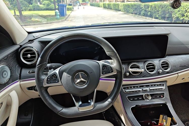 Used Mercedes-Benz E-Class 2016 E 300 L Sporty and Stylish Model Steering Wheel