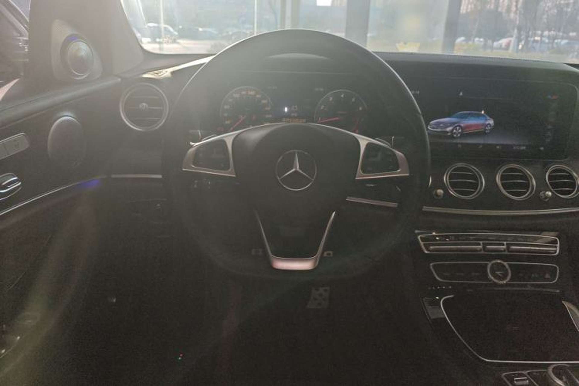 Used Mercedes-Benz E-Class 2016 E 300 L Stylish Model Steering Wheel