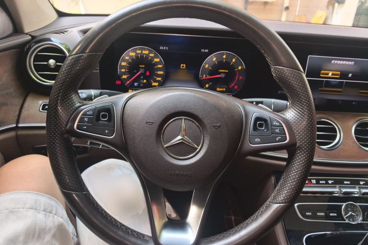 Used Mercedes-Benz E-Class 2016 E 300 L Stylish Model Steering Wheel