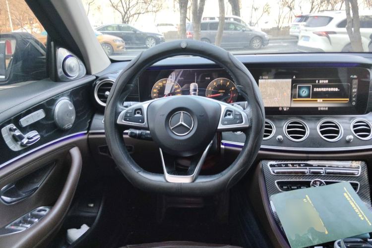 Used Mercedes-Benz E-Class 2016 E 300 L Sporty and Stylish Model Steering Wheel