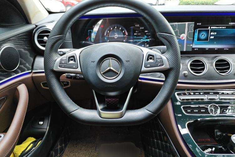 Used Mercedes-Benz E-Class 2016 E 300 L Sporty and Stylish Model Steering Wheel