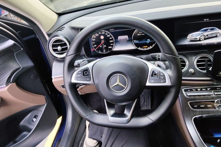 Used Mercedes-Benz E-Class 2016 E 300 L Sporty and Stylish Model Steering Wheel