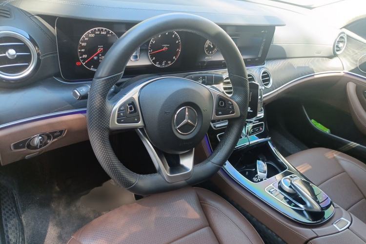 Used Mercedes-Benz E-Class 2016 E 300 L Sporty and Stylish Model Steering Wheel