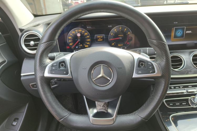 Used Mercedes-Benz E-Class 2016 E 300 L Sporty and Stylish Model Steering Wheel