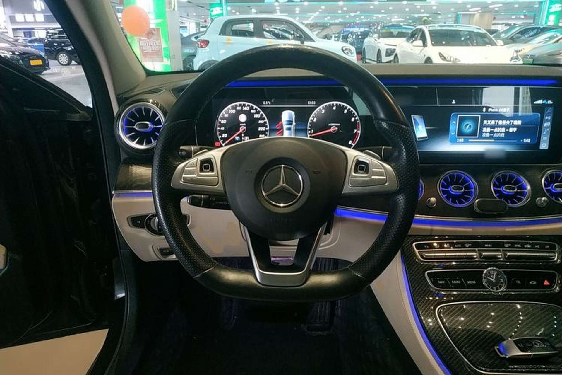 Used Mercedes-Benz E-Class 2016 E 300 L Sport Luxury Model Steering Wheel