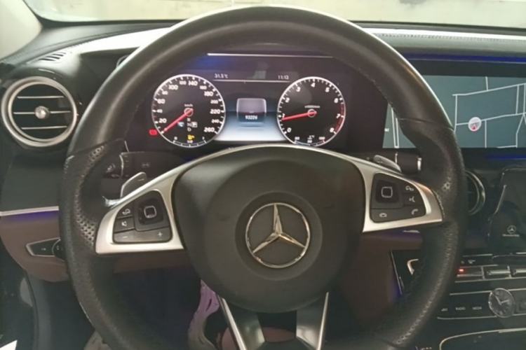 Used Mercedes-Benz E-Class 2016 E 300 L Sporty and Stylish Model Steering Wheel