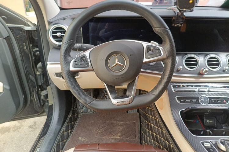 Used Mercedes-Benz E-Class 2016 E 300 L Sporty and Stylish Model Steering Wheel