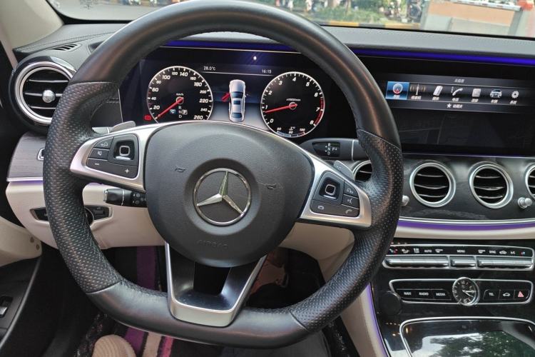 Used Mercedes-Benz E-Class 2016 E 300 L Sporty and Stylish Model Steering Wheel