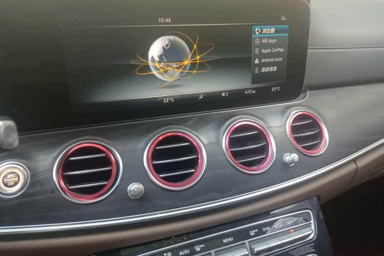 Used Mercedes-Benz E-Class 2016 E 200 L Sport Edition Audio And AC Panel