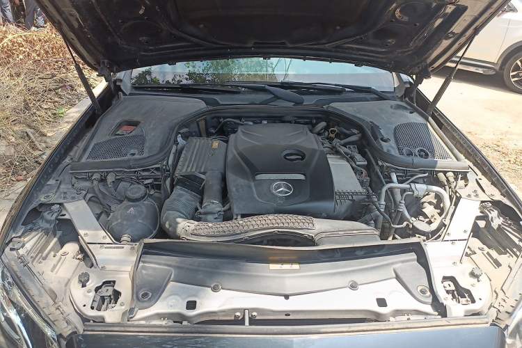 Used Mercedes-Benz E-Class 2016 E 300 L Sporty and Stylish Model Engine Bay