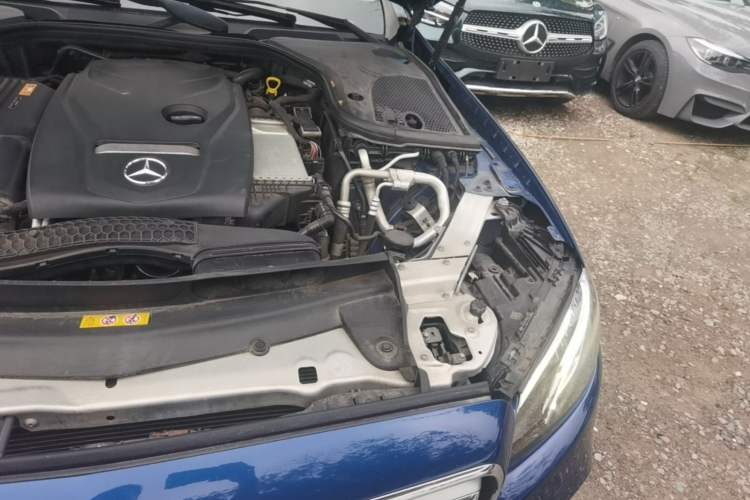 Used Mercedes-Benz E-Class 2016 E 300 L Sport Luxury Model Engine Bay Left