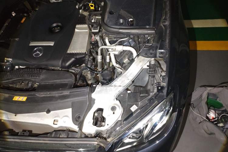 Used Mercedes-Benz E-Class 2016 E 300 L Stylish Model Engine Bay Left