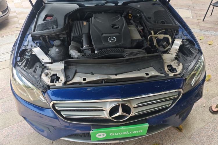Used Mercedes-Benz E-Class 2016 E 300 L Sporty and Stylish Model Engine Bay