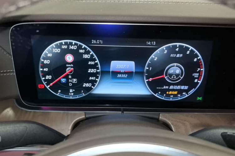 Used Mercedes-Benz E-Class 2016 E 300 L Luxury Model Instrument Cluster