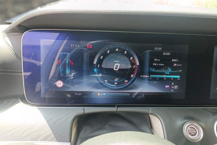 Used Mercedes-Benz E-Class 2016 E 300 L Sporty and Stylish Model Instrument Cluster