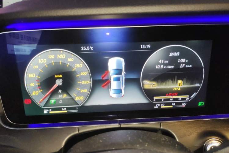Used Mercedes-Benz E-Class 2016 E 300 L Sporty and Stylish Model Instrument Cluster