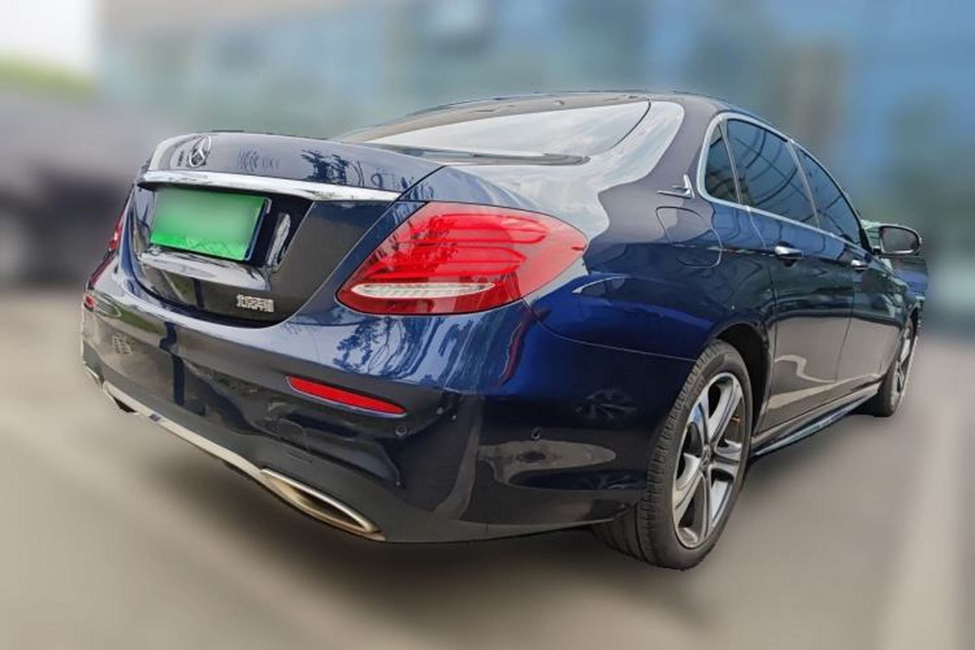 Used Mercedes-Benz E-Class 2016 E 200 L Sport Edition Rear Right 45 Deg