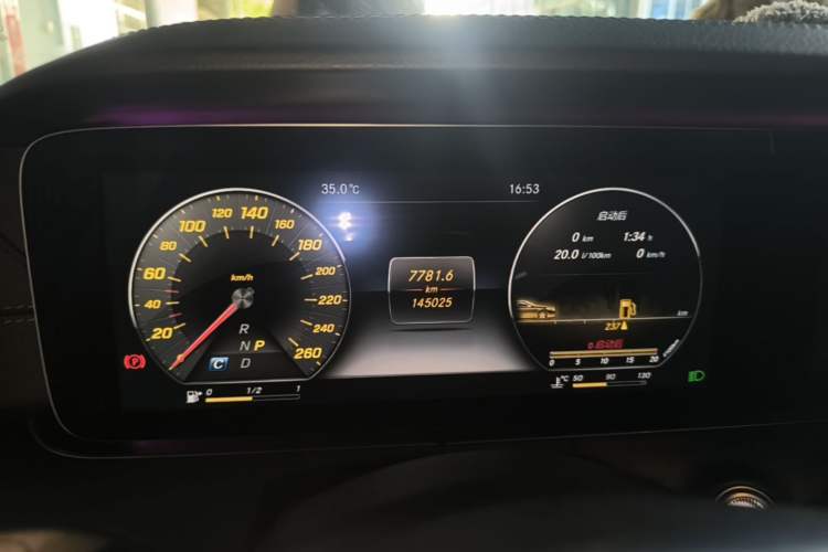 Used Mercedes-Benz E-Class 2016 E 300 L Sport Luxury Model Instrument Cluster