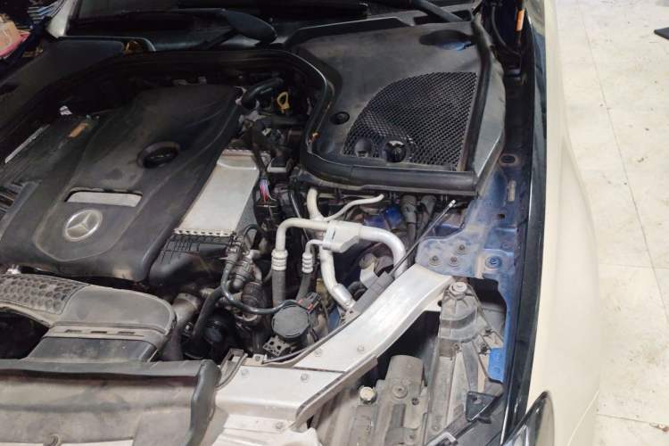 Used Mercedes-Benz E-Class 2016 E 300 L Stylish Model Engine Bay Left