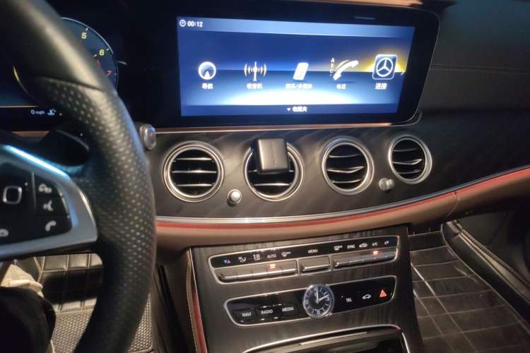 Used Mercedes-Benz E-Class 2016 E 200 L Sport Edition Audio And AC Panel