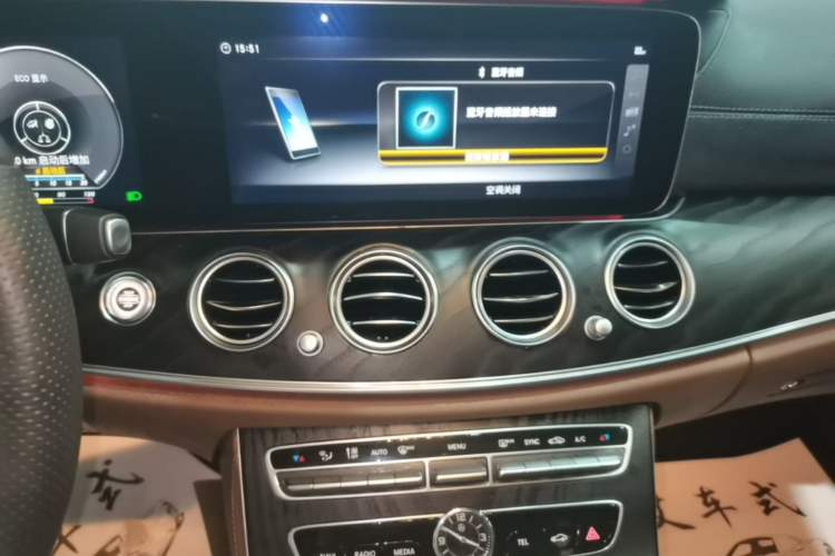 Used Mercedes-Benz E-Class 2016 E 200 L Sport Edition Audio And AC Panel