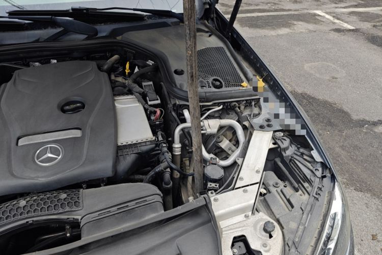 Used Mercedes-Benz E-Class 2016 E 300 L Sporty and Stylish Model Engine Bay Left