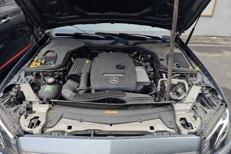 Used Mercedes-Benz E-Class 2016 E 300 L Sporty and Stylish Model Engine Bay