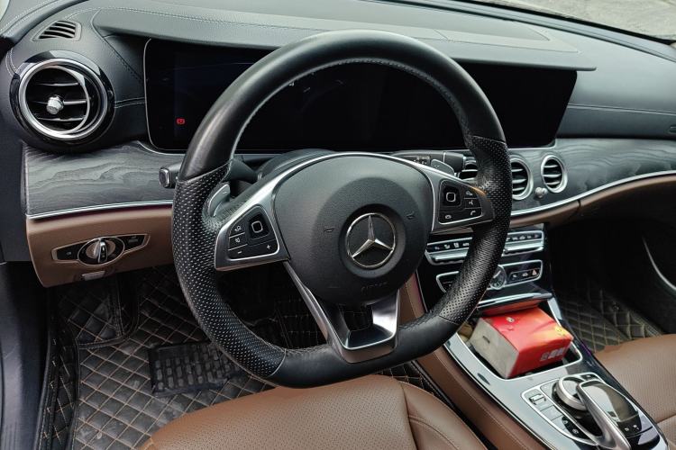 Used Mercedes-Benz E-Class 2016 E 300 L Sporty and Stylish Model Steering Wheel